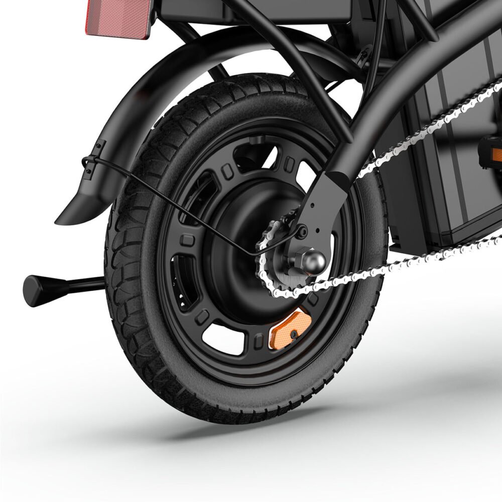 14″ Folding Electric Bike for Adults, 500W Motor, 40 Miles | 48V 375Wh Battery | UL 2849 Certification | 20MPH Speed | Mini E Bike for Adults