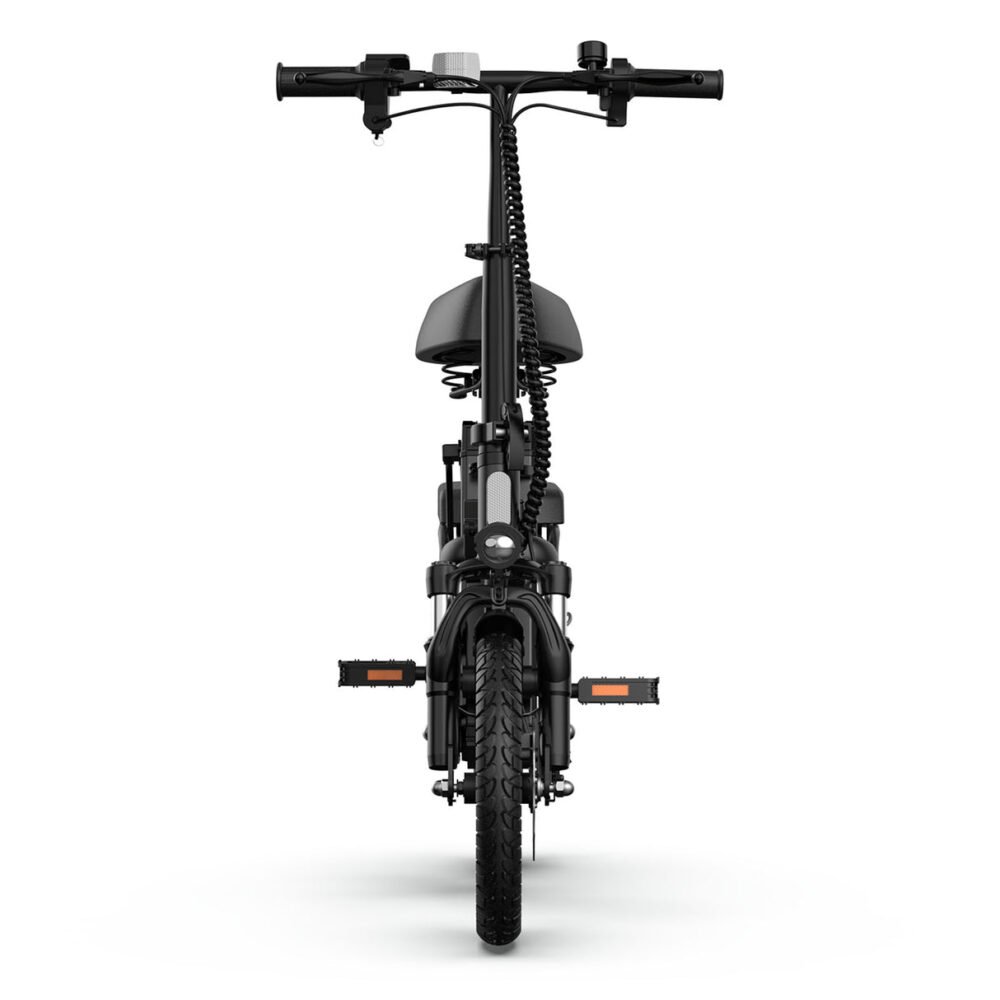 14″ Folding Electric Bike for Adults, 500W Motor, 40 Miles | 48V 375Wh Battery | UL 2849 Certification | 20MPH Speed | Mini E Bike for Adults