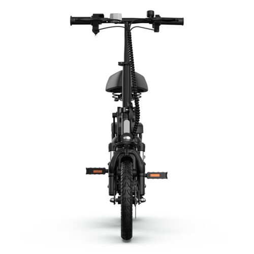 14″ Folding Electric Bike for Adults, 500W Motor, 40 Miles | 48V 375Wh Battery | UL 2849 Certification | 20MPH Speed | Mini E Bike for Adults
